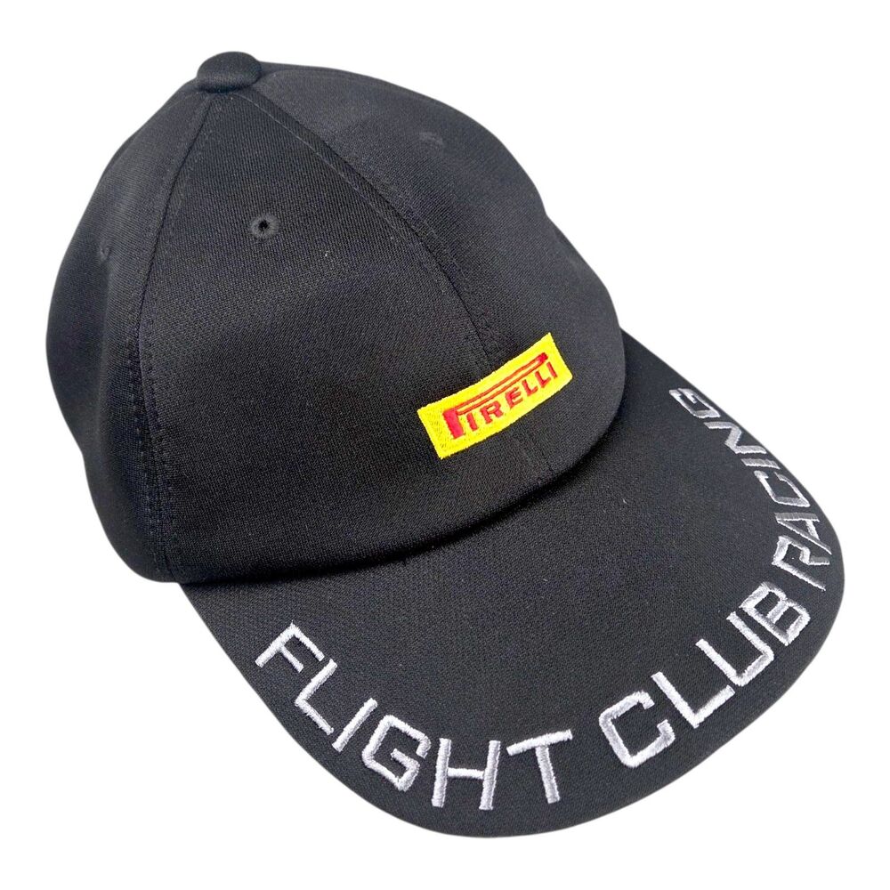Flight Club Pirelli Collab F1 Racing Limited Hat Black Ratchet Adjustable MINT